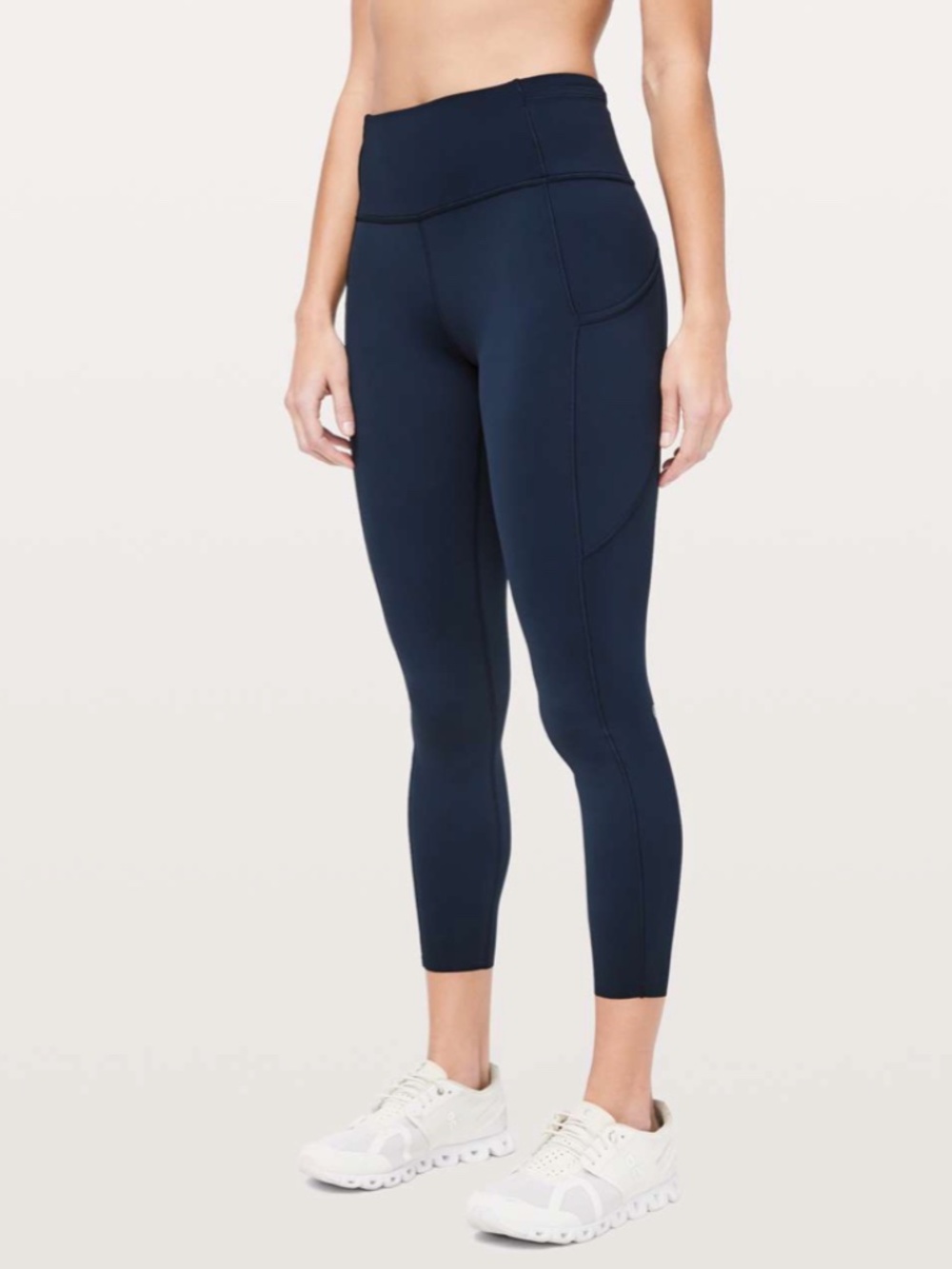 Lululemon Fast & Free 7/8 Tight II *Non-Reflective Nulux 25"
